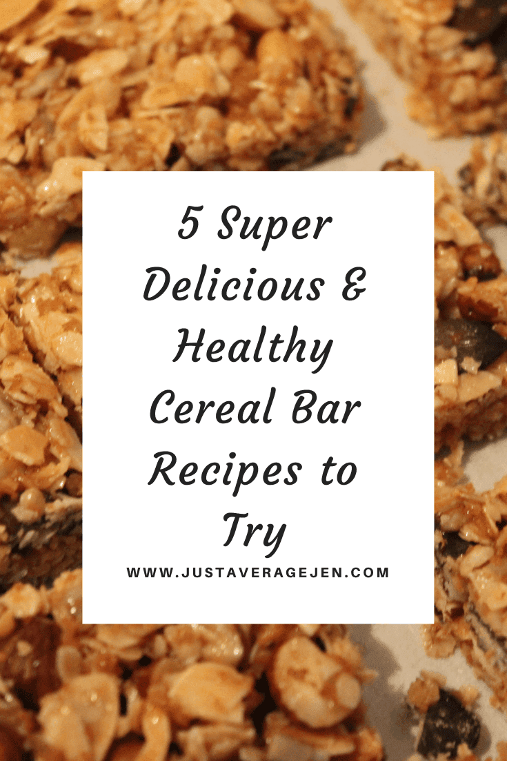 cereal bars recipes