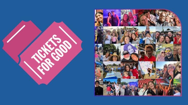 Tickets for Good organization promotes access to live music