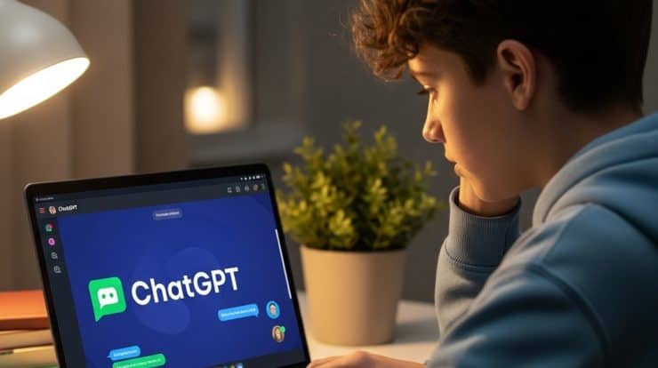 teens social media and AI chatbots 2025