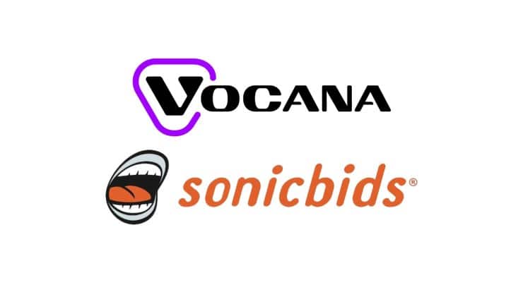 Vocana and Sonicbids logos
