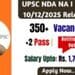 UPSC NDA NA I Paper 10/12/2025