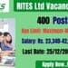 RITES Ltd Vacancy 2025