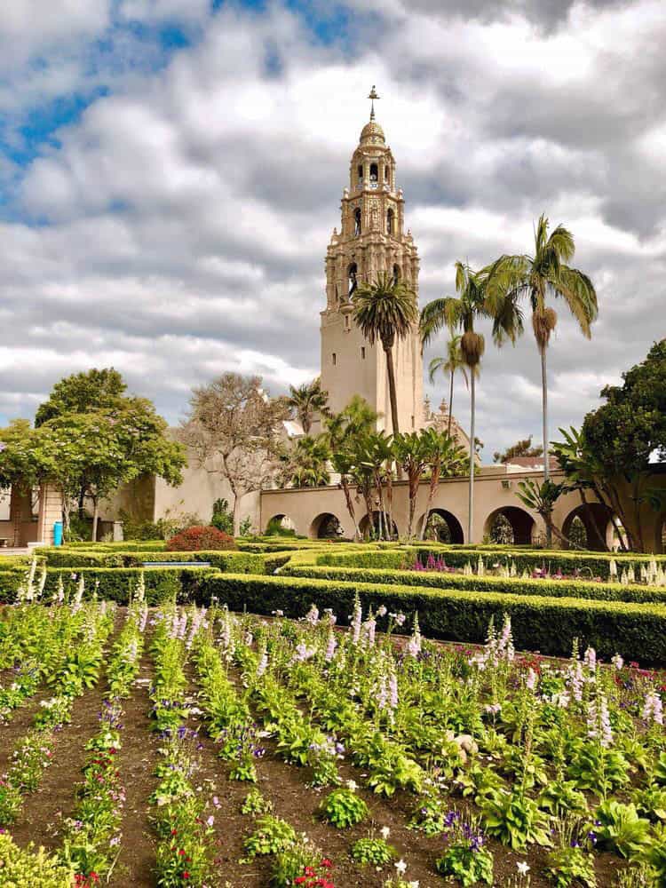 Alcazar Gardens Balboa Park