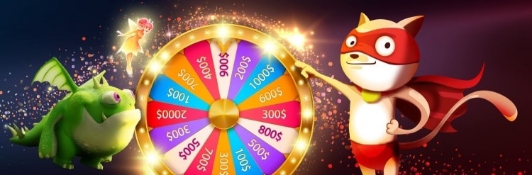 Spin the wheel and win!