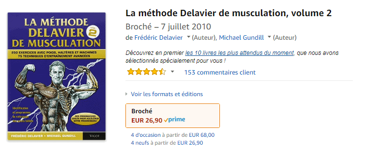 Présentation du meilleur livre sur l'entrainement en musculation