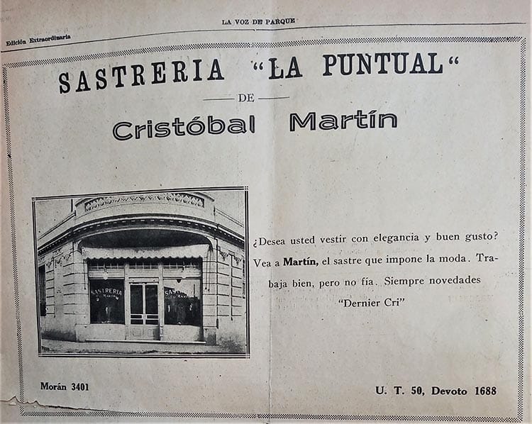 sastrería la puntual devoto