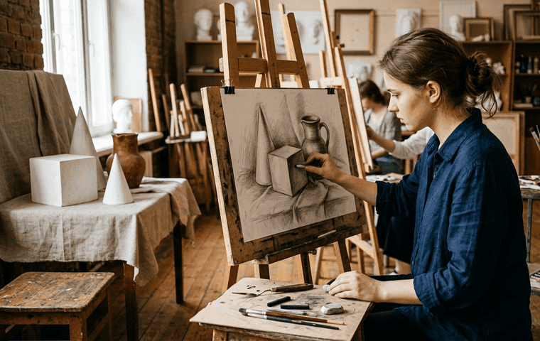 Основы рисунка, академический рисунок
