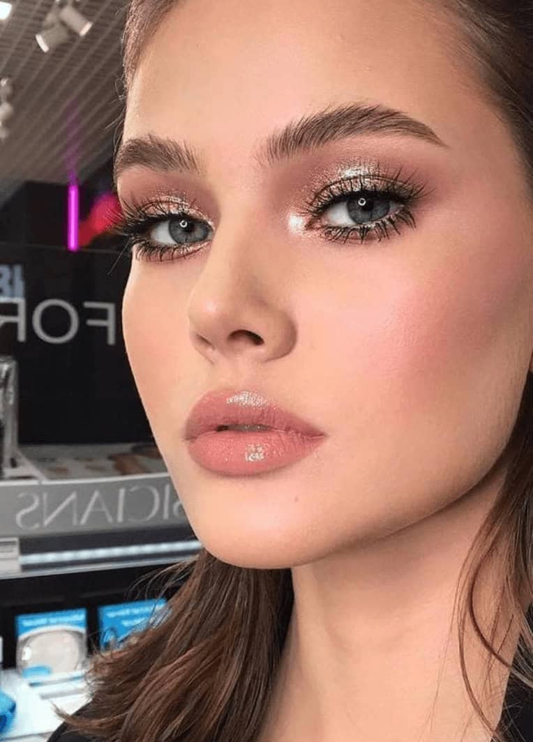 glitter com clássico esfumado