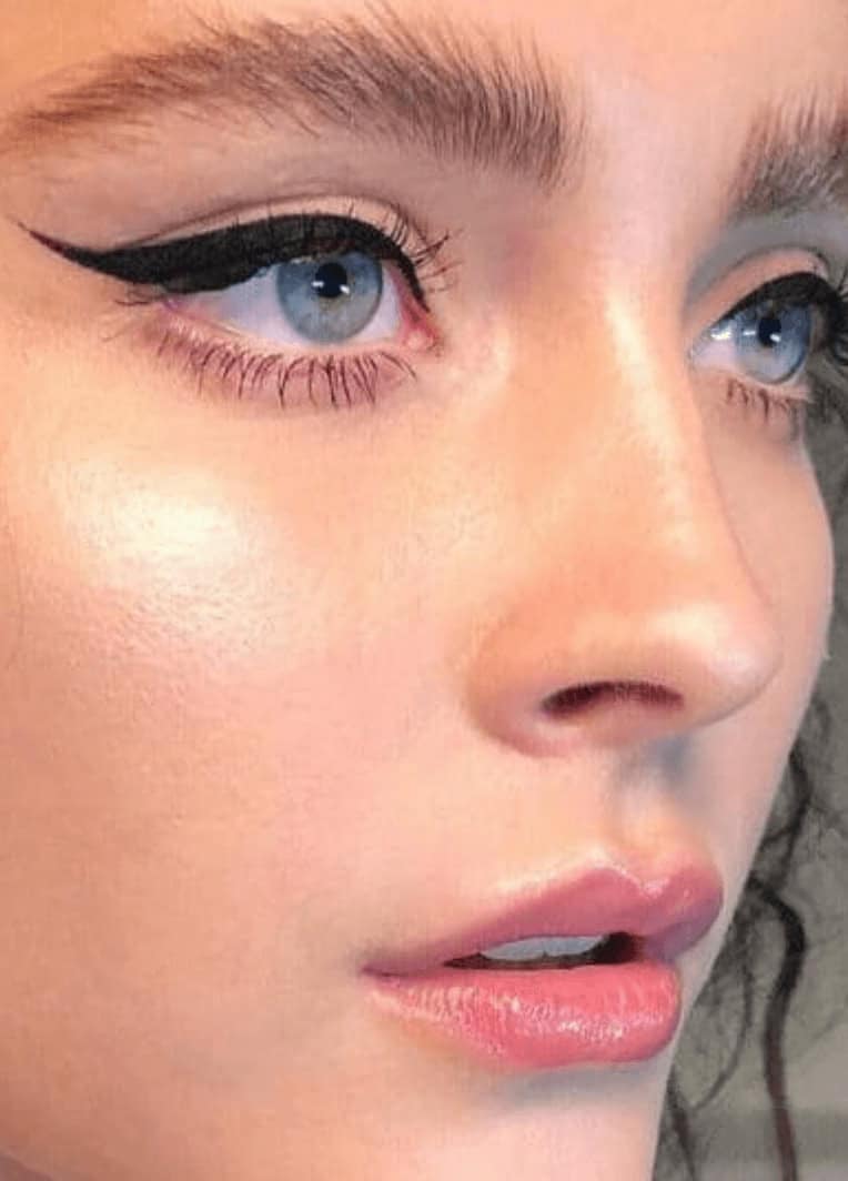 ideias de delineado clássico gatinho