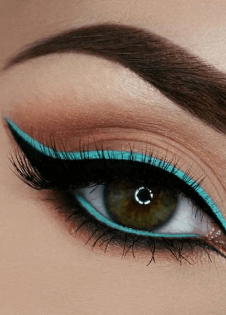 ideias de delineado duplo