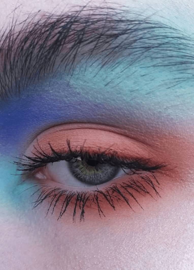 maquiagem aquarela artística