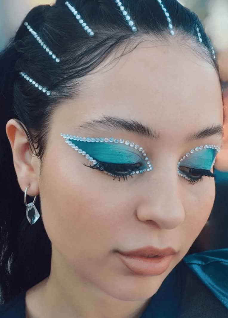 maquiagem de halloween euphoria