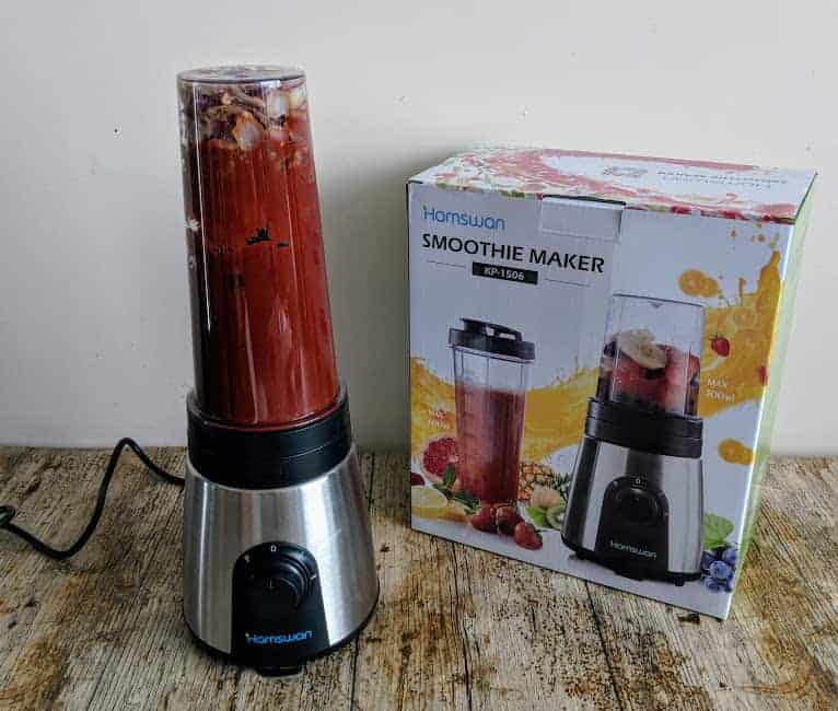 BBQ sauce in the Hamswan Personal Blender