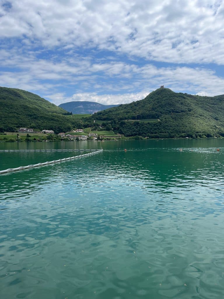 Ausblick auf den See Kaltern