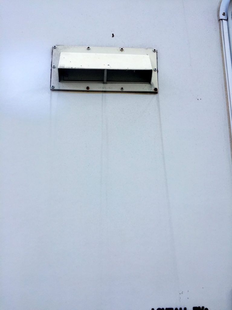 rv black streak cleaner before vent