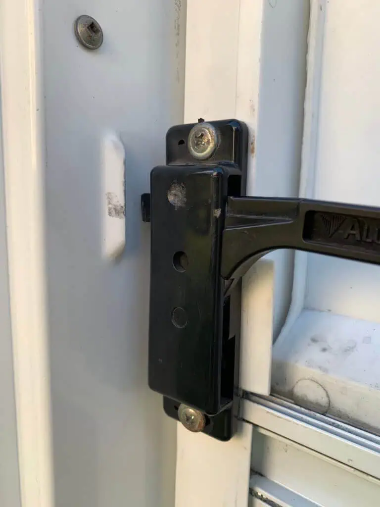 rv screen door rattle before 2
