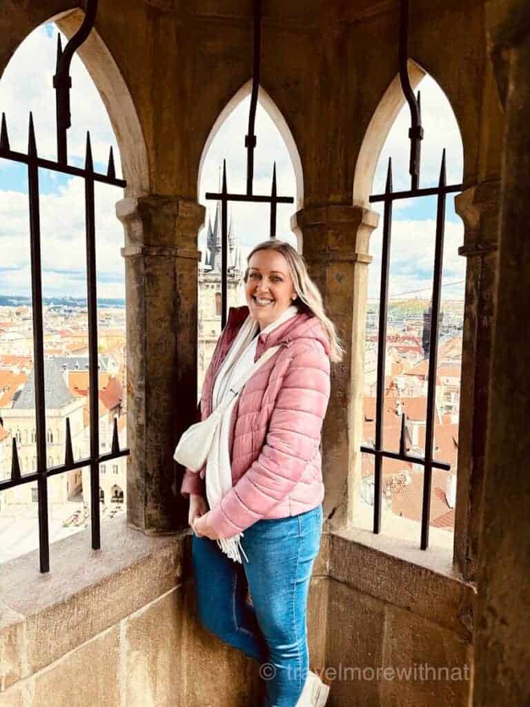 Is Prague worth visiting for the panoramic views? The clock tower certainly is!