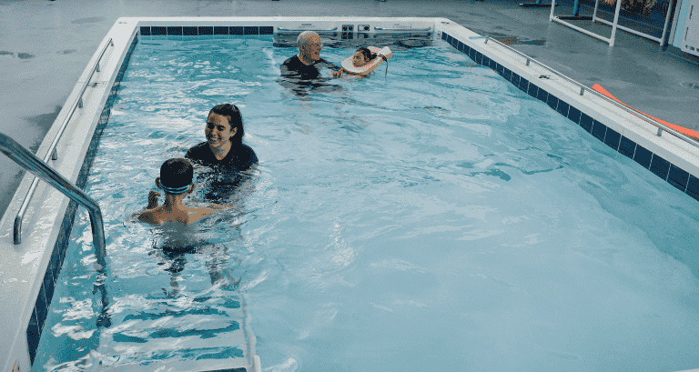 hydrotherapy basics stairs