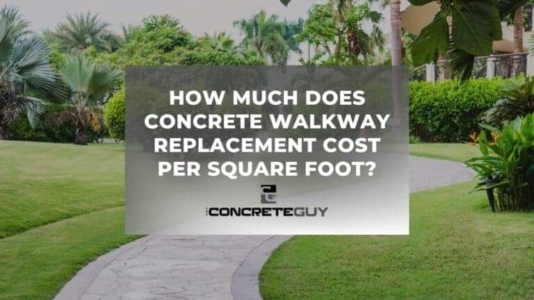 "Concrete walkway cost per square foot, Minnesota landscaping, concrete contractor pricing, outdoor pathway replacement, The Concrete Guy services."