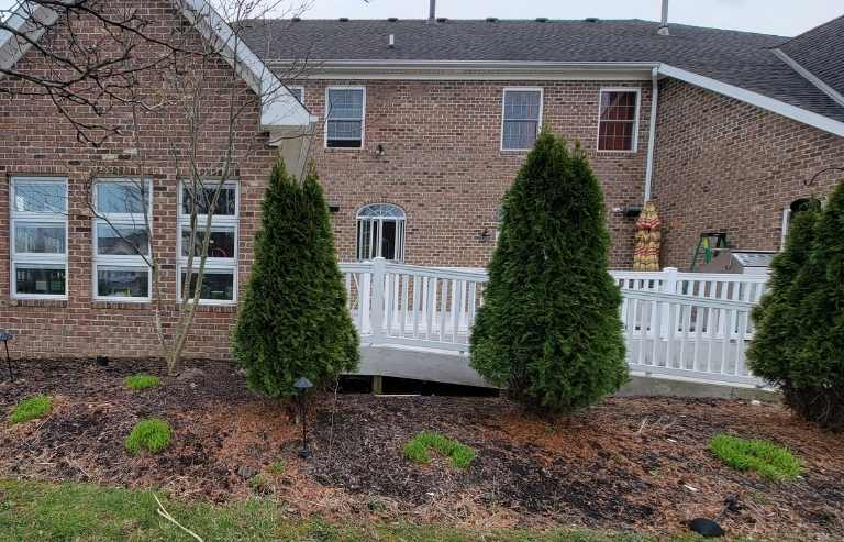 backyard location for pool install