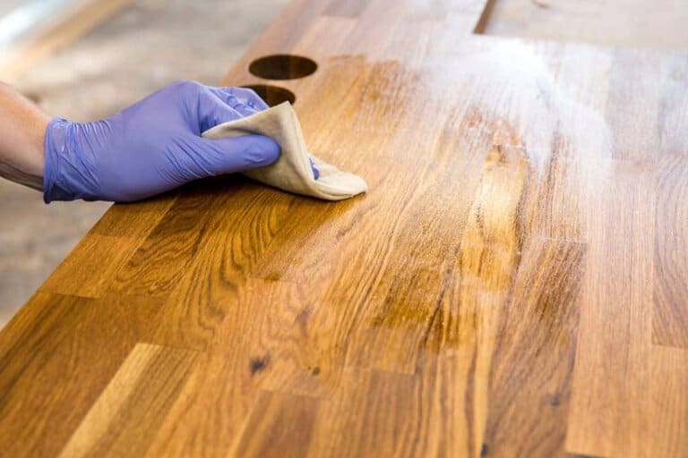 Sanding Between Coats of Stain