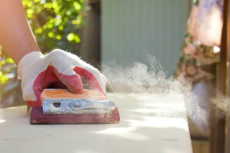benefits of sanding between coats of stain