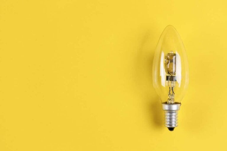 burned out halogen bulb