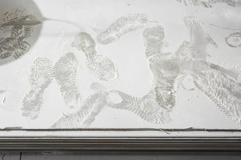 how to clean drywall dust off wood floors