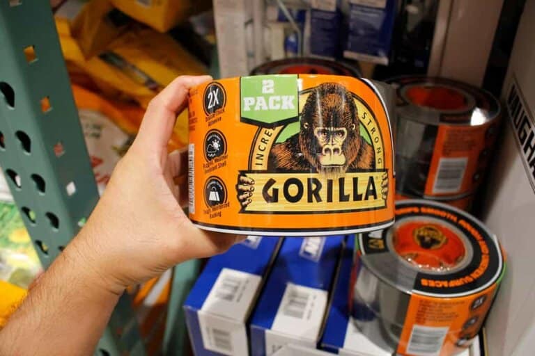 how to remove gorilla tape residue