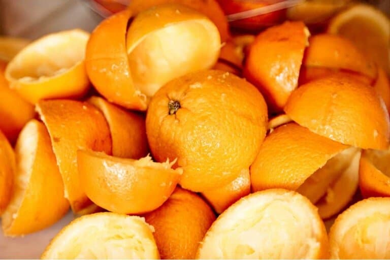 orange peels