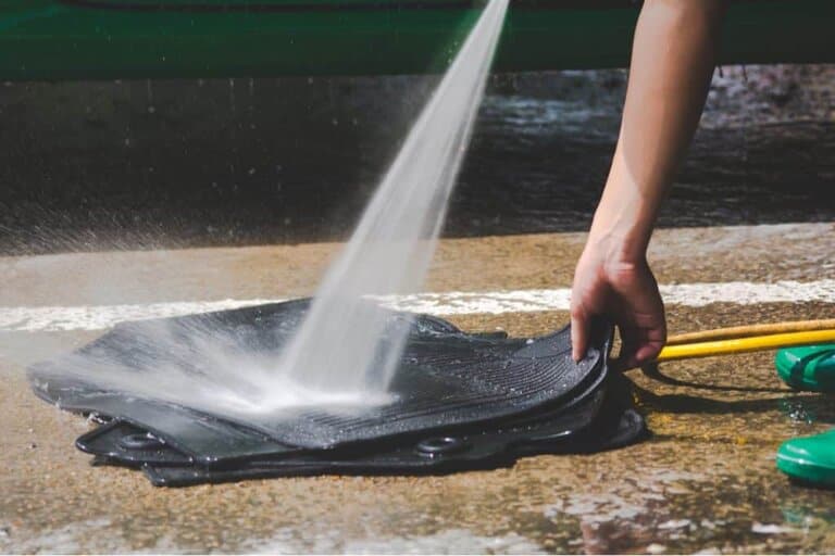pressure wash car carpet