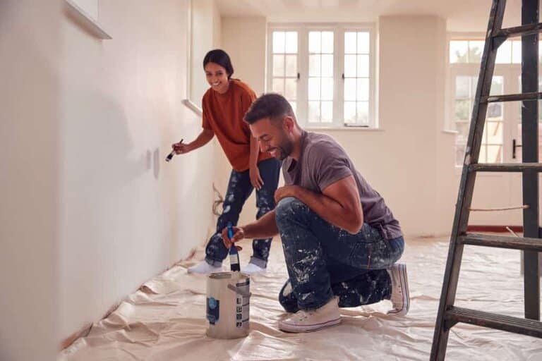 people painting wondering how to remove kliz from your clothing after painting