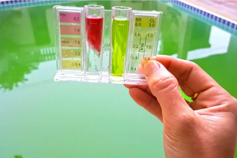 swimming pool ph check