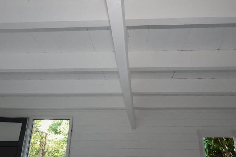 what color to paint ceiling beams