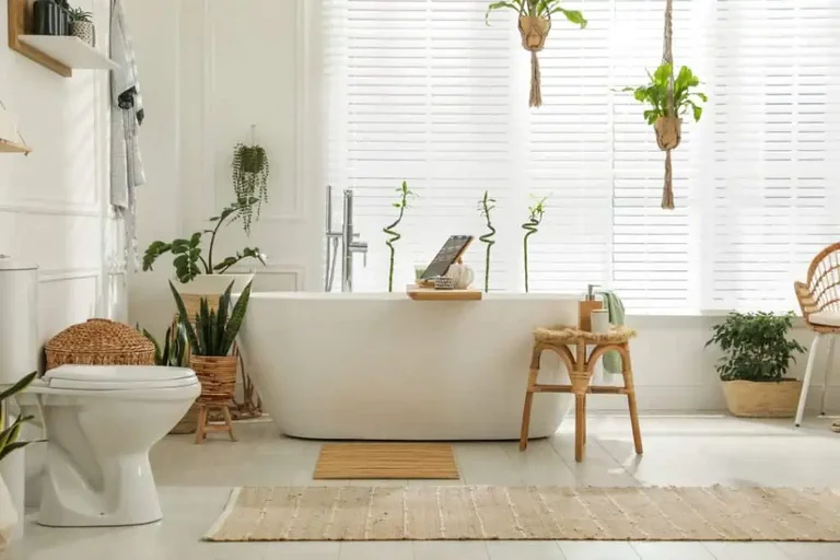 where to place bathroom rugs