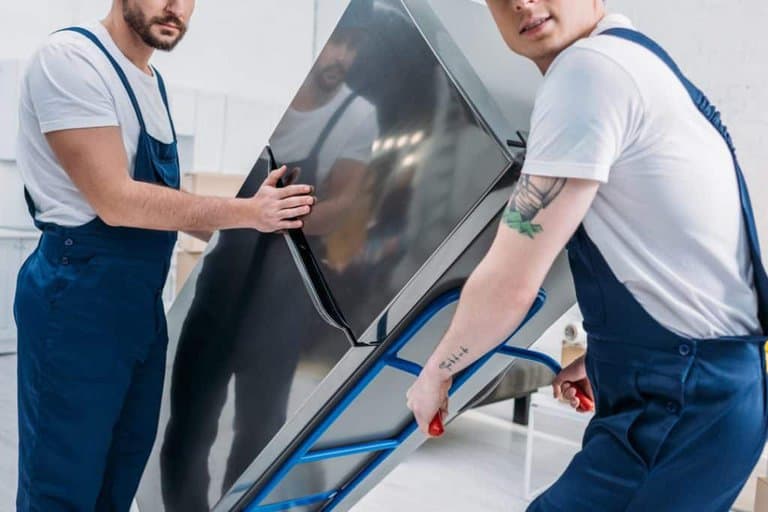 how to move old refrigerator