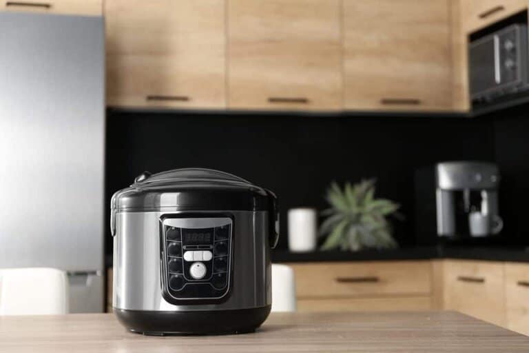 rice cooker on table