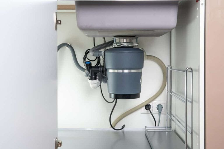 running garbage disposal