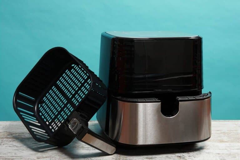 steam coming out of air fryer