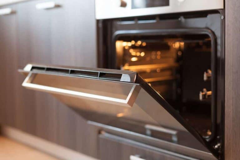 warm open oven