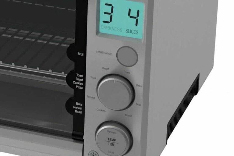 cooking time of toaster oven