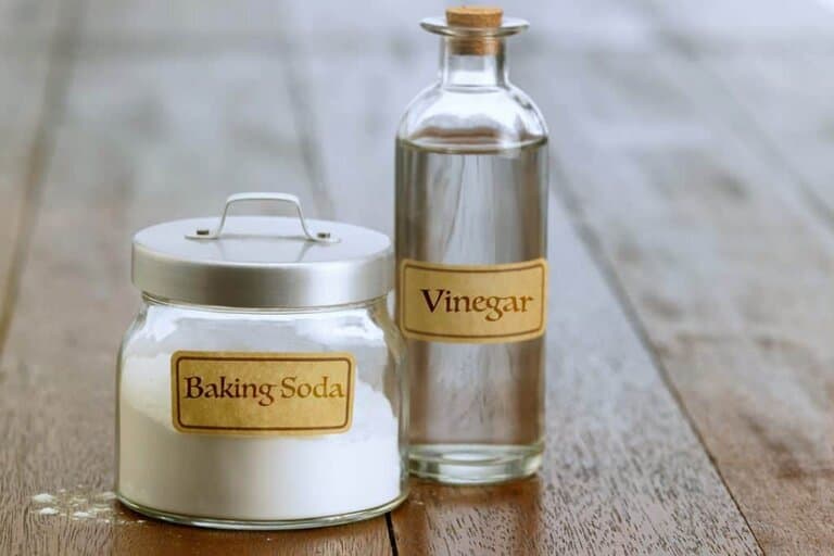 vinegar and baking soda