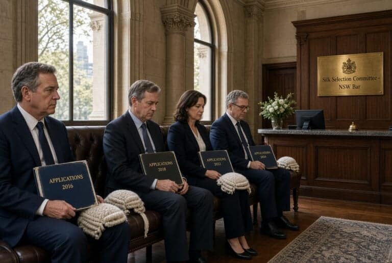 Barristers waiting
