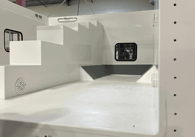 fiberglass swim spa