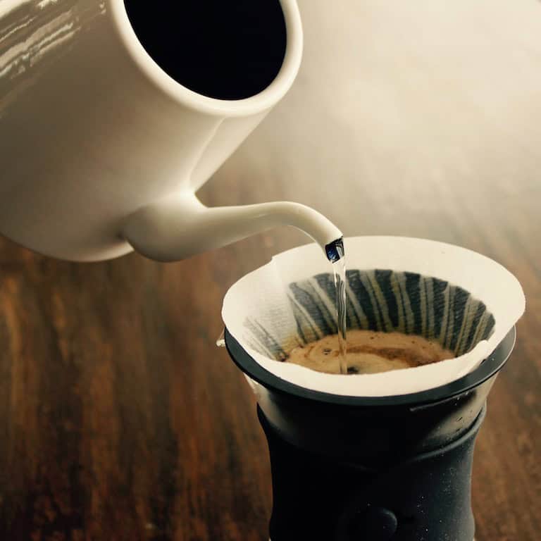 Kaffeewasser eingieén