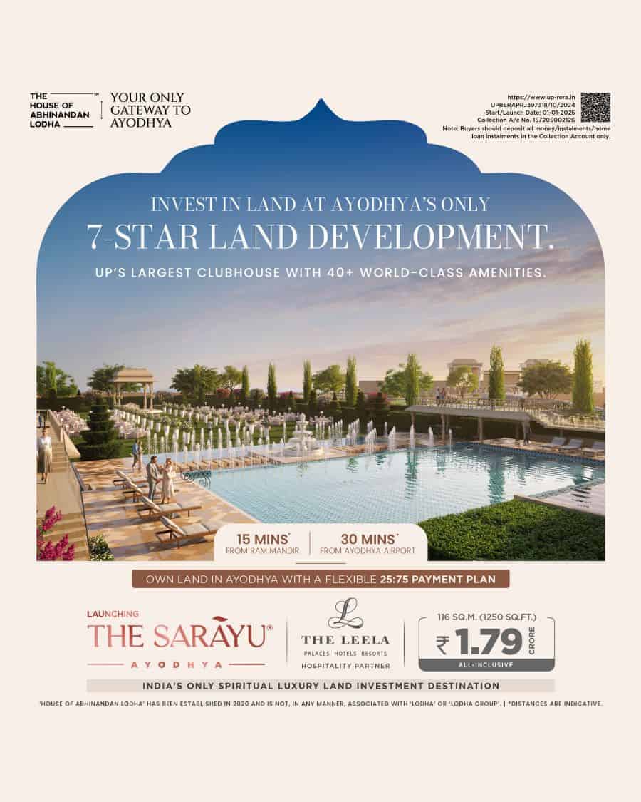 Ayodhya The Sarayu Gated Plots Launch HOABL