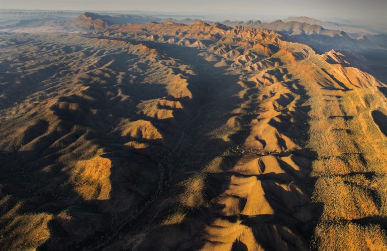 Aerial Wilpena Pound Paul Bester 770x500