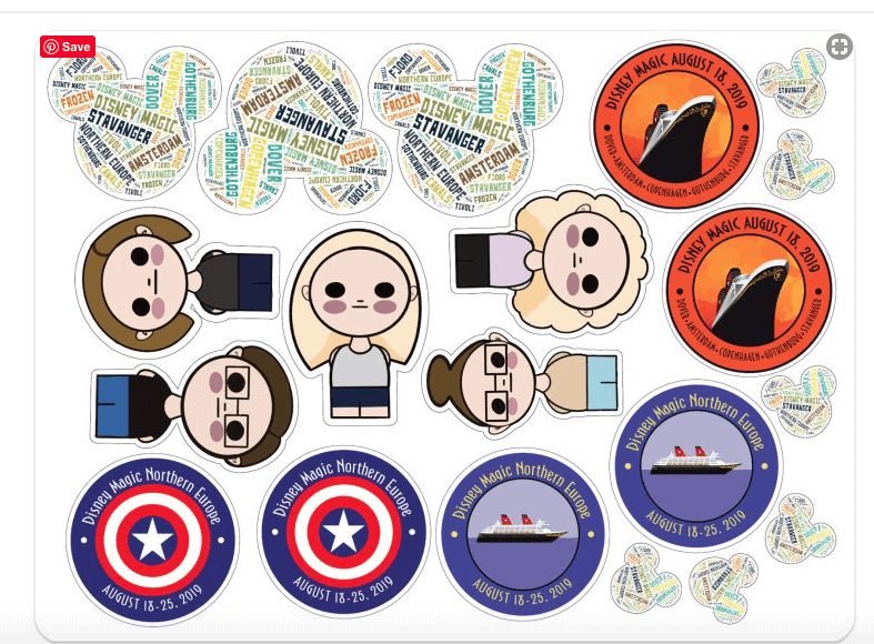 Disney Cruise Door Magnet