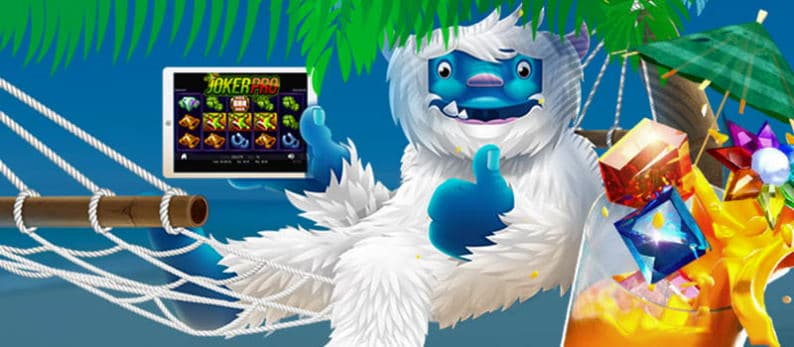 Win jackpots with Yeti!