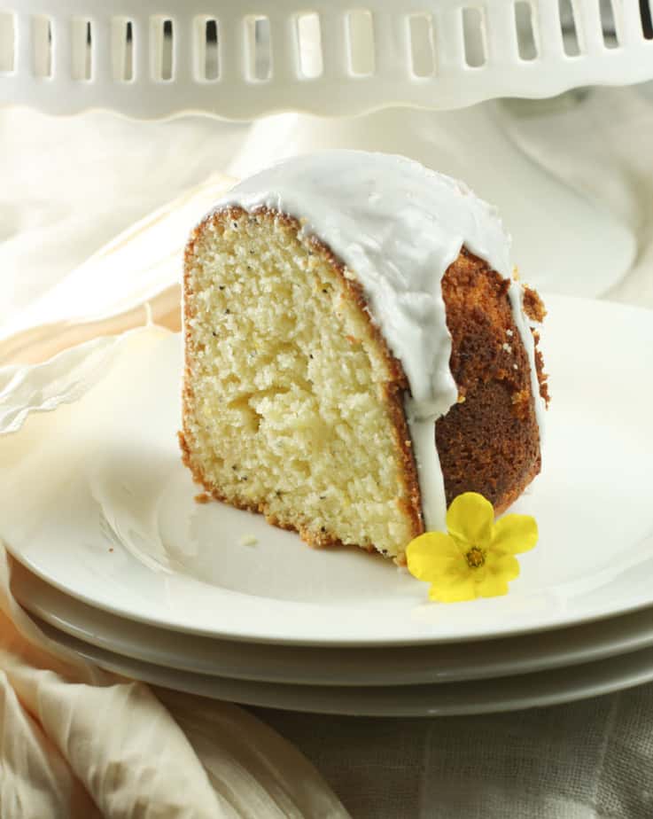 Mini Lemon Poppy Seed Bundt Cakes - Oh Sweet Basil